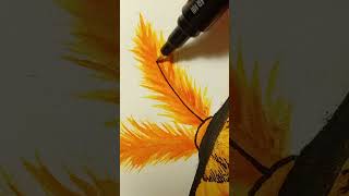 Celebrity Painting a comet moth #art #butterfly #moths #short Wealth