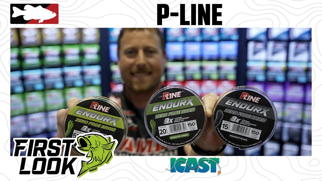  P-Line EndurX No Fade Braid 2500 Yard Midnight Black