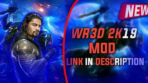 New wr3d 2k20 mod link in description