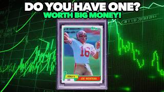 How much are the 1981 Topps Joe Montana Rookie Cards Selling for?