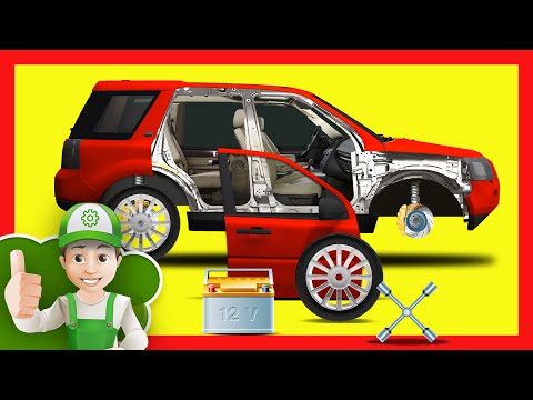 Мультики про машинки.  Винтик чинит Land Rover  - Хочу Знать Все