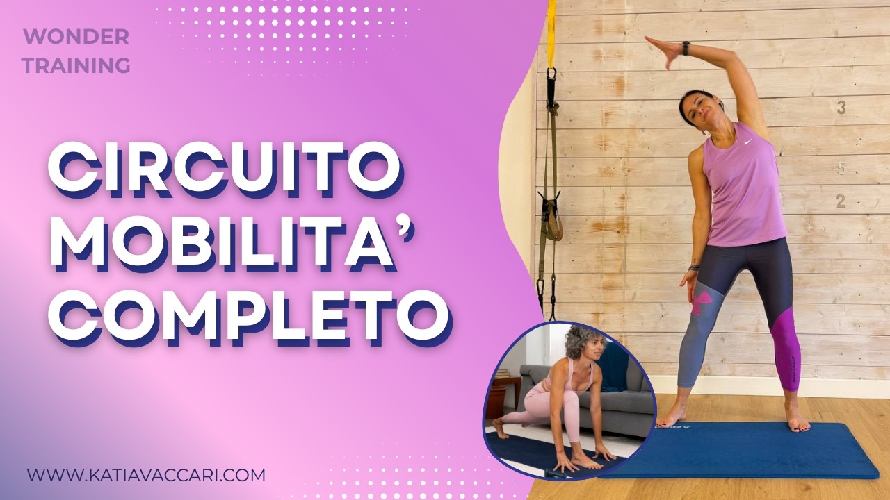 Mobilità mattutina: circuito completo di esercizi