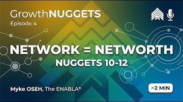 Your Network Is Your NetWorth: Build Strategic Connections | GrowthNUGGETS Ep.#4 | Entrepreneur Tips