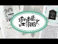 Storytelling With Stamps | Everyday Life Notebook