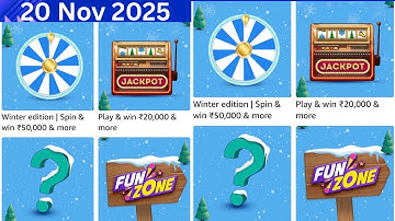 Amazon Daily Quiz Answer Today | Amazon Daily Quiz Time | Amazon Daily Spin & Win | Games of the day