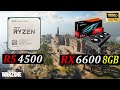 RYZEN 5 4500 + RX 6600 8GB - WARZONE 3.0 - REBIRTH ISLAND (Competitive Settings 1080p)