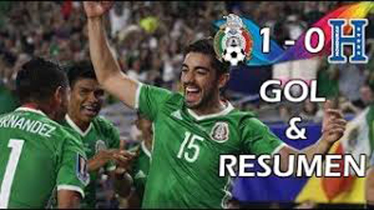 ⚽ México vs Honduras 1-0 Copa Oro 2017 Resumen Final Gol Rodolfo