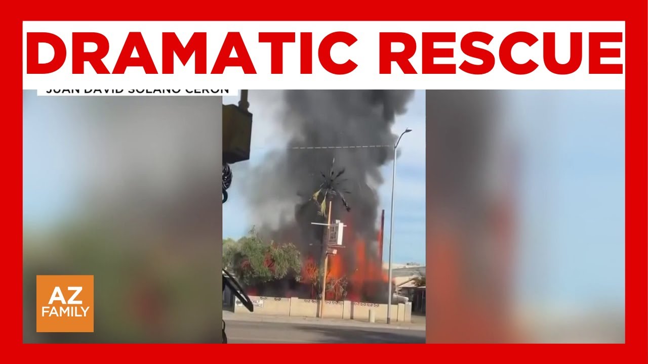 Bystanders rescue 10-year-old girl from burning Phoenix mobile home ...