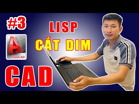 Video ✅ Lisp CAD #3: Lisp cắt Dim trong Cad ứng dụng để... - youtube