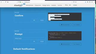 Uso de ALERTIFY JS en PHP. screenshot 5
