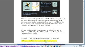 strands answers: strands answers today nyt?