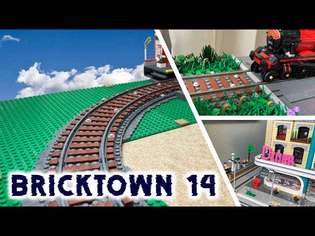 Zugstrecke und Bepflanzung ! - Lego Stadtupdate 14/BrickTown 14