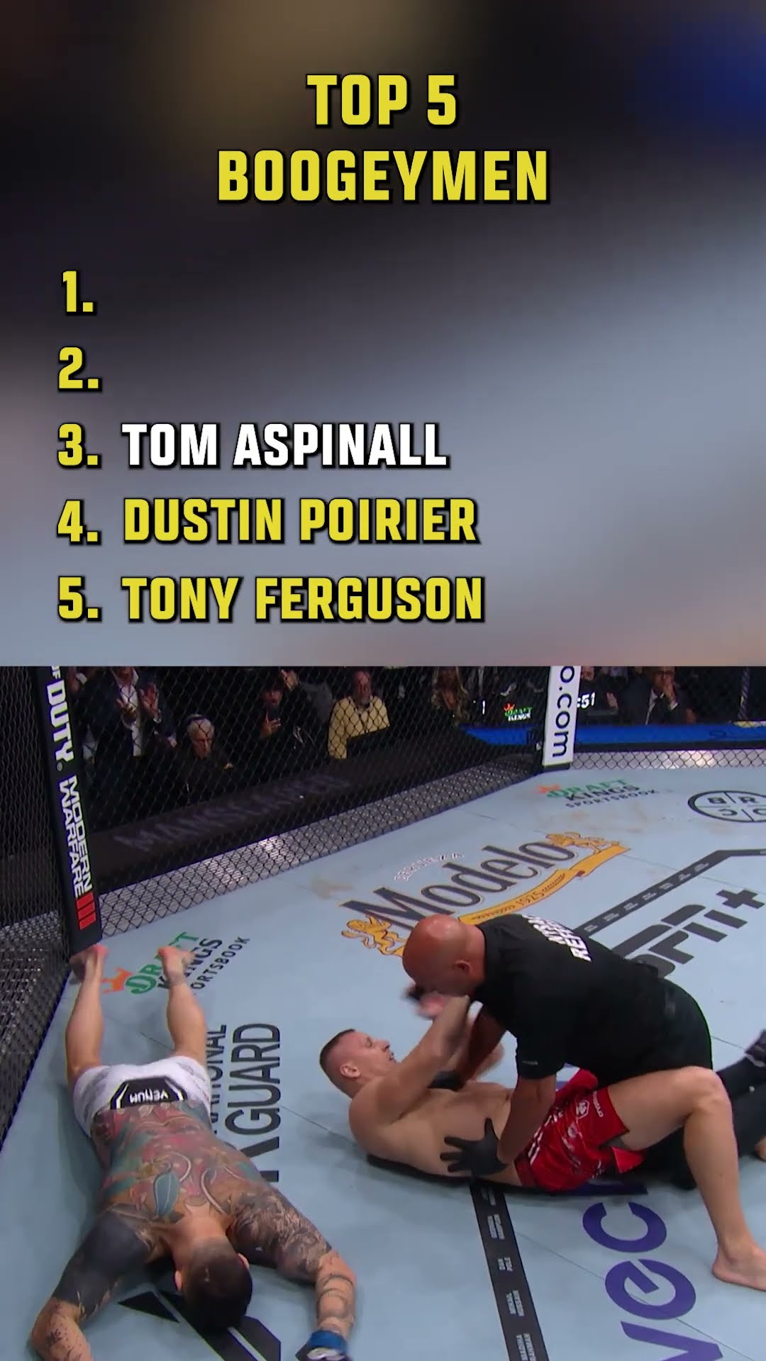 TOP 5 UFC BOOGEYMEN ? #top5