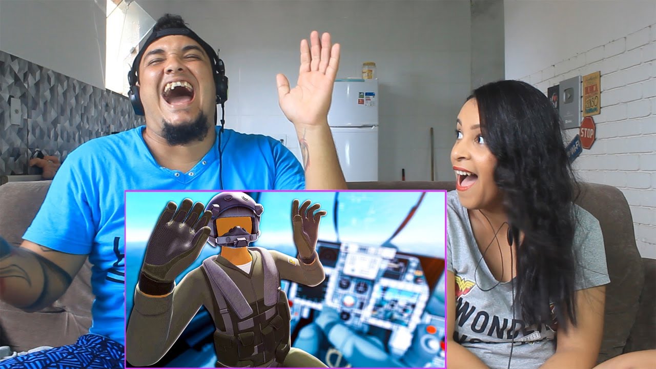 REAGINDO AO PILOTO DE AVIÃO QUE FAZ VLOGS NO VTOL VR @AliVentura