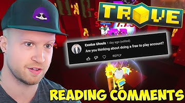 Grinding Fire Crystal Gems in U11 while Reading YouTube Comments - Trove 45k Shadow Hunter Gameplay