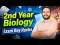 2nd Year Biology Exam Day Hacks | Last 24 Hours Strategy for 12th Class
