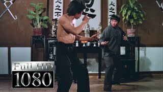 藍光/洪金寶在片場中與李小龍的打鬥片段/肥龍過江   Sammo Hung's fight with Bruce Lee on the set / Enter the Fat Dragon