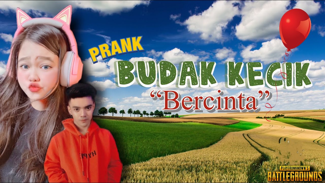 BERLAKON JADI BUD4K SEK0L4H  BERCINT4 DEPAN RANDOM !! EKSPERIMEN | PUBGM | MALAYSIA.
