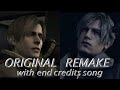 【GMV】 &quot;The Bullet Or The Blade&quot; Resident Evil 4 Original vs Remake comparison with End Credits song