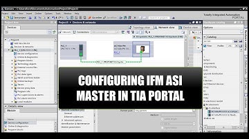Configuring IFM ASI Profinet Master in Siemens TIA portal