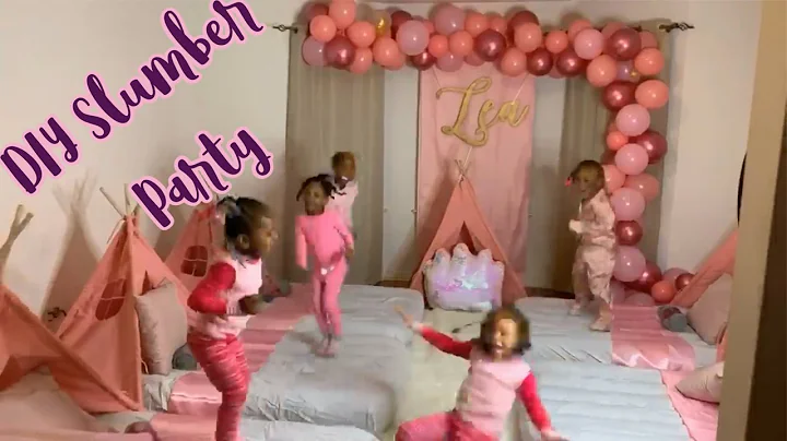 Teepee Tent Slumber party : DIY Slumber Party : DIY Sleepover | Party Decoration Ideas