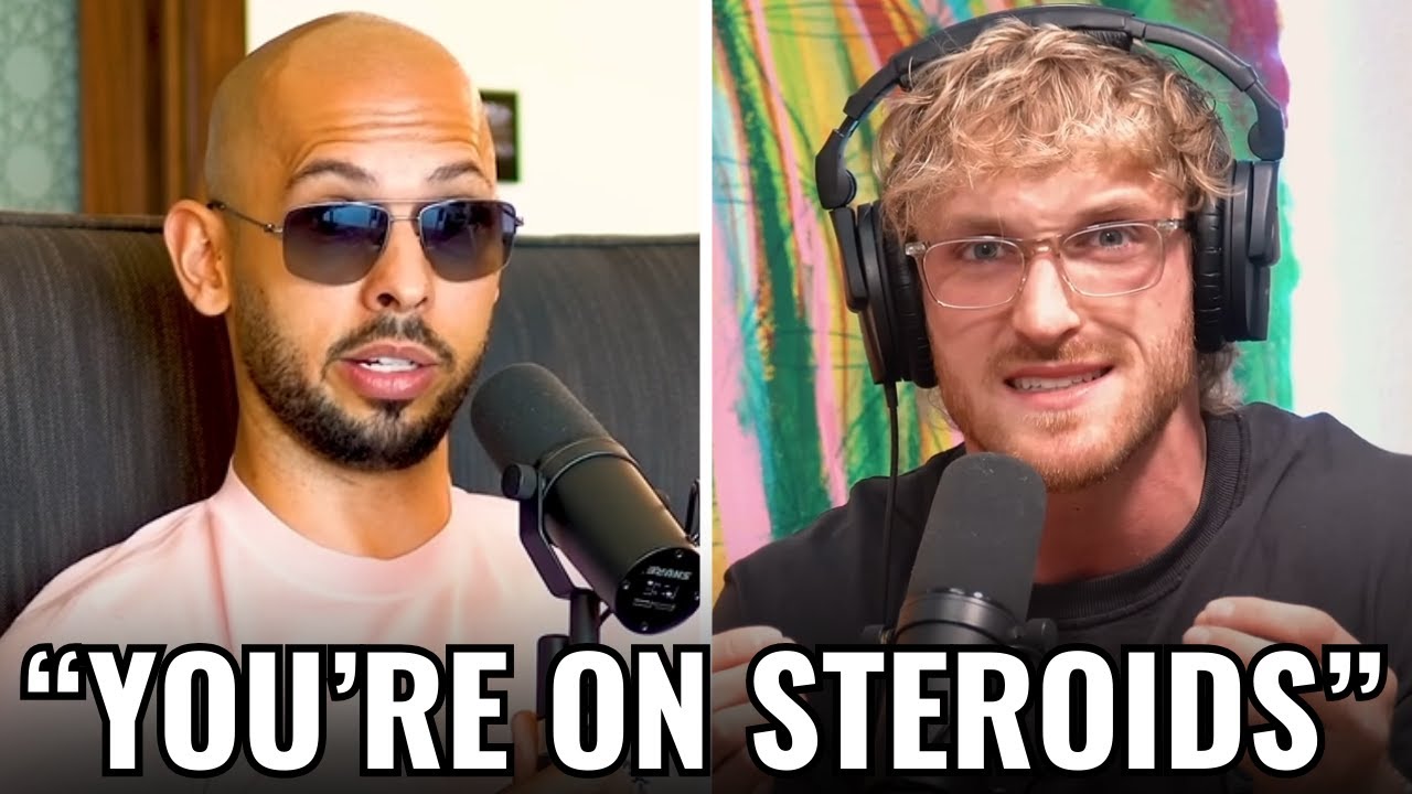 Andrew Tate Said Logan Paul Is On Steroids Then Logan Responds