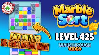 Marble Sort - Level 425 Walkthrough Solution