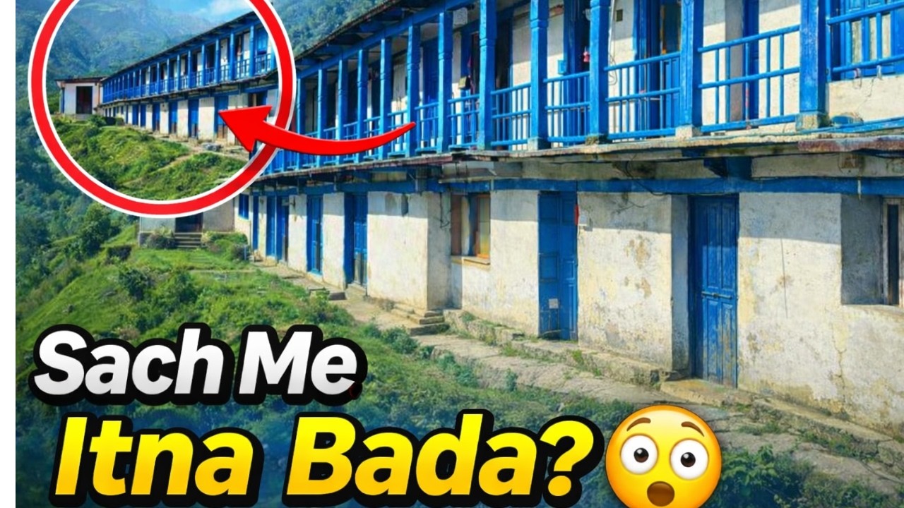 World’s Biggest House in Uttarakhand Mountains 🏔️