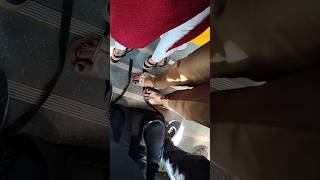 Lady Conductor Bag candid Trample 👣🥿🥵 #candid #trample