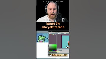 Picking colors IN (but OUTSIDE) of Aseprite  #pixelart #aseprite #gamedev