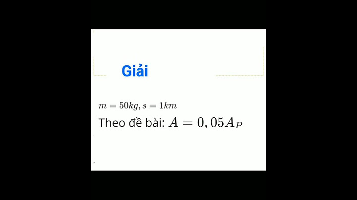 Bài tập vật lý 8 công 13.10 năm 2024