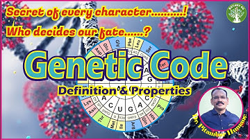 Genetic Code | Molecular basis of inheritance | CSIR-UGC-NET Life Sciences | Pitambar Humane