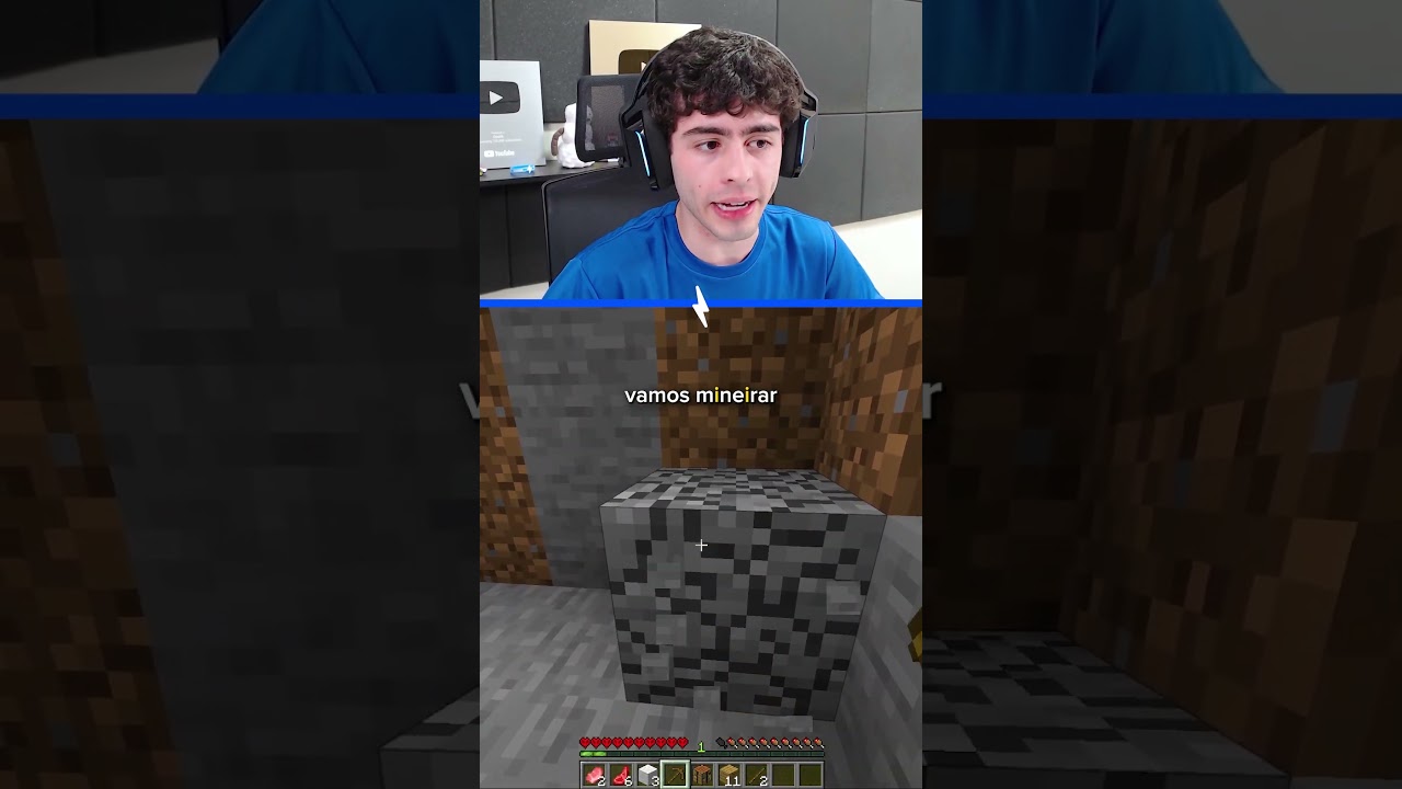 Minecraft, mas NÃO posso a letra I