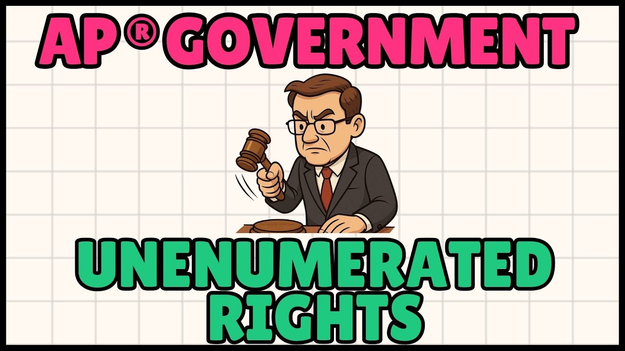 Unenumerated Rights (AP Government and Politics Explained) - YouTube