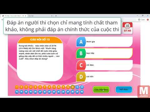 Đáp án Học và làm theo lời Bác 2020 Bảng A Tuần 2 - youtube