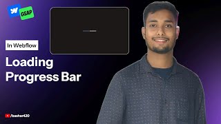 How to Create a Loading Progress Bar in Webflow – Bangla Tutorial