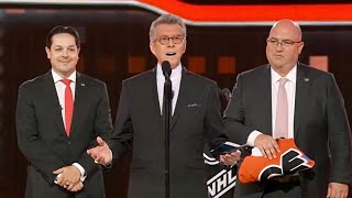 Famous 🥊 Michael Buffer makes Flyers 13th pick at NHL Draft in Las Vegas🎙️ “Let’s Get Ready to Rumble” Net Worth