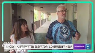 Residents at Clearwater condo plea for help after living with broken elevator for more than month
