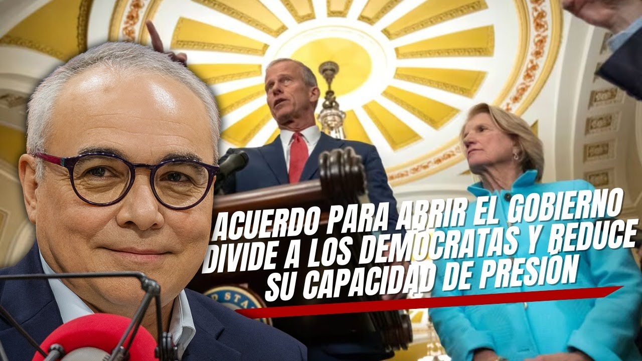 El acuerdo para abrir el Gobierno divide a los demócratas y reduce su ...