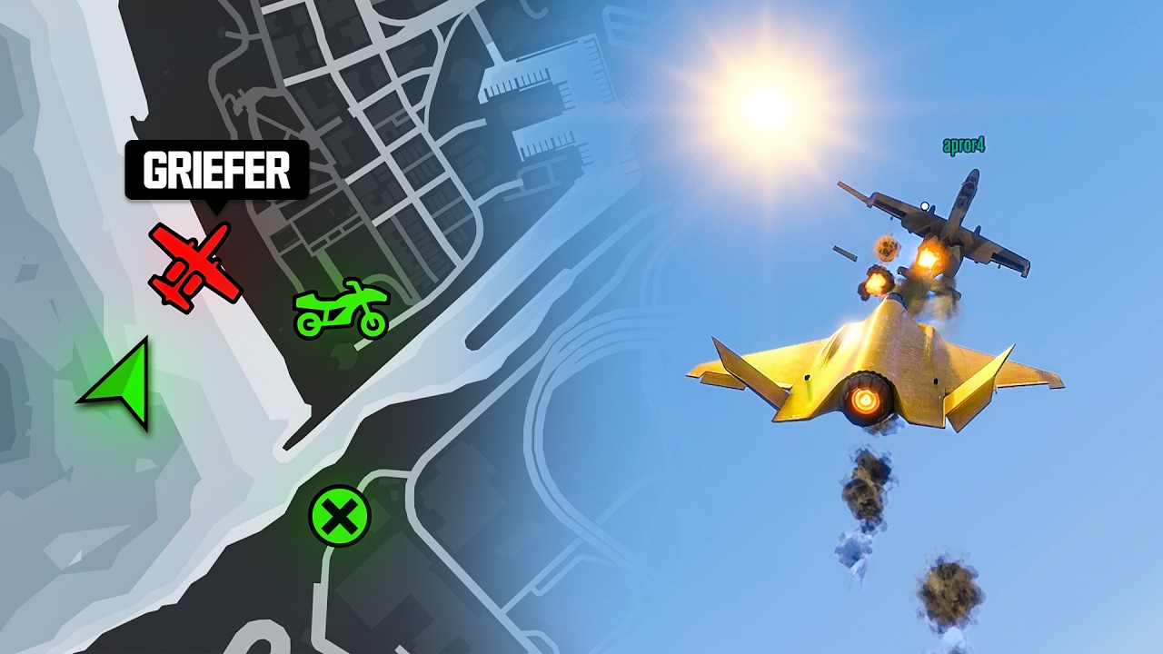 This JET GRIEFER Got Hunted Himself By His Victims