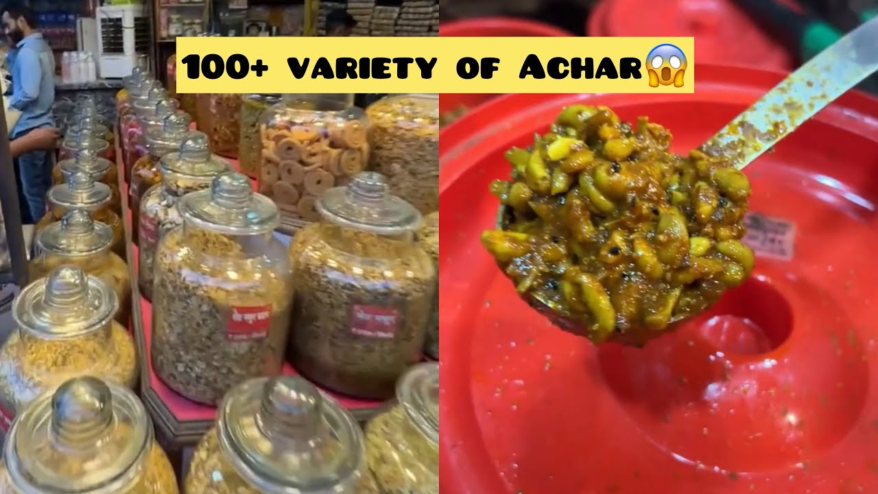 100 Type of Achar In banaras 😱 - YouTube
