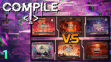 Courage Fire Chaos vs. Clarity Luck Hate | Compile Featured Match