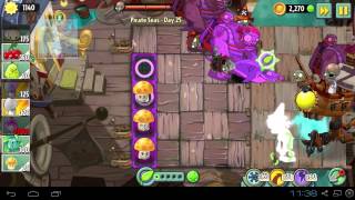 Plants Vs Zombies 2 - Hypno Shroom Boost Vs Zombot Plank Walker