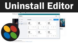 How to Uninstall Unity Editor from Unity Hub