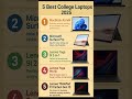 5 Best College Laptops