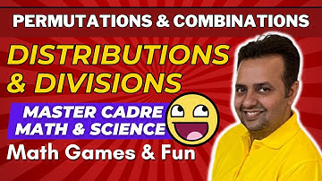 Permutation And Combination | Distribution And Division | Chetan Setia | Master Cadre Preparation