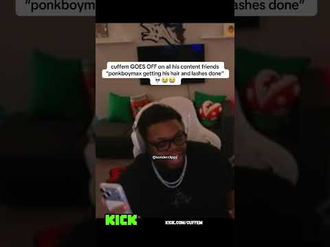 cuffem GOES OFF on all his content friends #cuffem #ytshorts #fyp