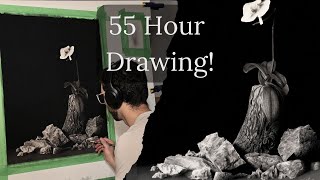 Hyperrealistic Drawing Time-lapse!