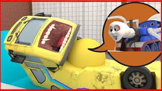 Lady Train Pregnant  BUS EATER VS TRAIN EATER | Transforms into Thomas Train | Minecraft Animation