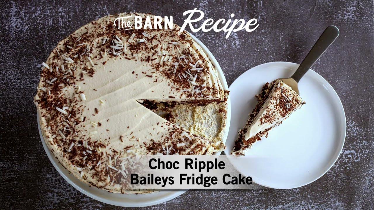 Choc Ripple Baileys Fridge Cake Supabarn Farmer's Market YouTube